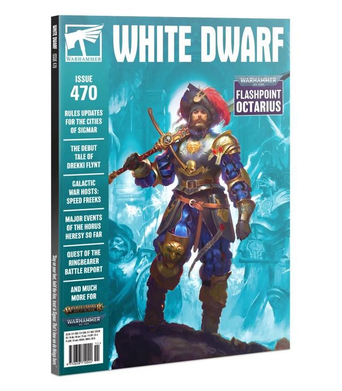 Warhammer Magazine White Dwarf October Issue 469 