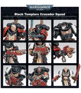 Warhammer 40,000: Black Templars Primaris Crusader Squad