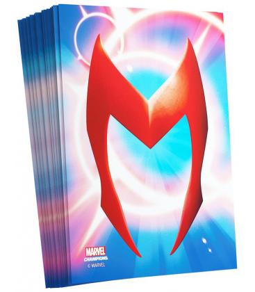 Gamegenic: Marvel Champions Art Sleeves 66x91mm (50) (Scarlet Witch)