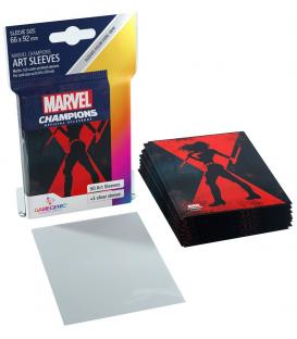 Gamegenic: Marvel Champions Art Sleeves 66x91mm (50) (Black Widow)