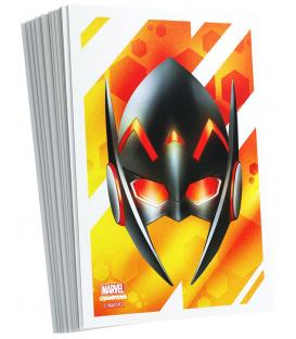 Gamegenic: Marvel Champions Art Sleeves 66x91mm (50) (Wasp)