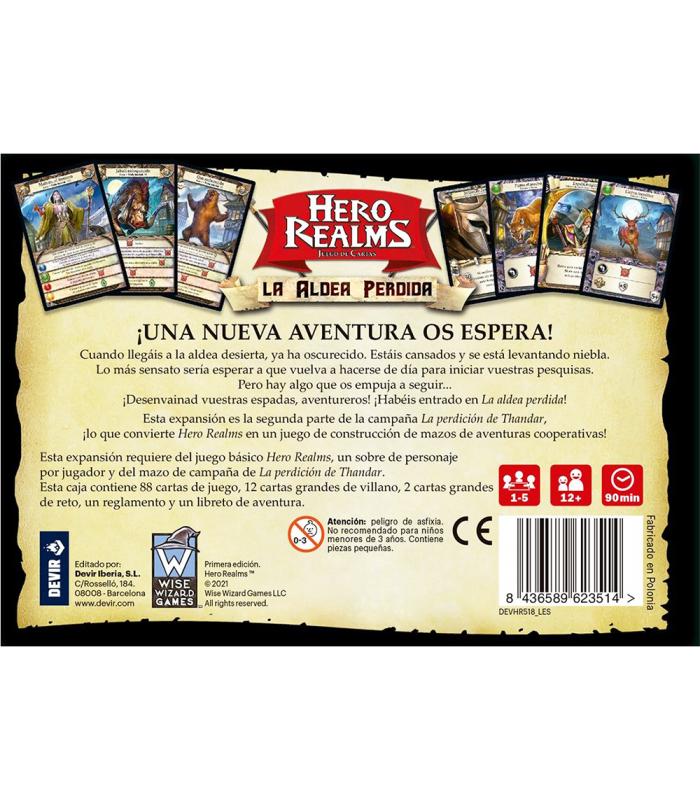 Hero Realms - Juego de Cartas
