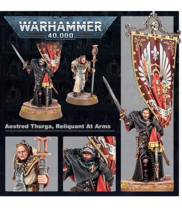 Warhammer 40,000: Adepta Sororitas (Aestred Thurga, Reliquant at Arms)