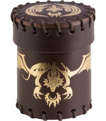 Q-Workshop: Flying Dragon Dice Cup (Brown)