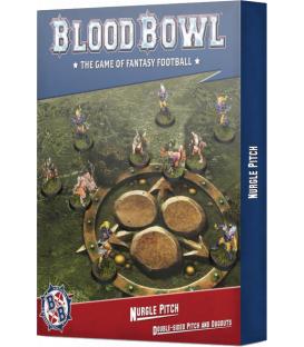 Blood Bowl: Nurgle Pitch Double-Sided Pitch and Dugouts