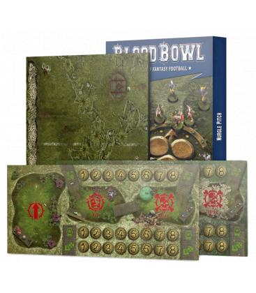 Blood Bowl: Nurgle Pitch Double-Sided Pitch and Dugouts