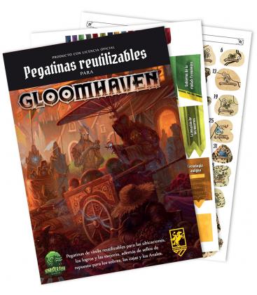 Gloomhaven: Pegatinas Reutilizables