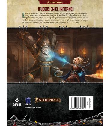 Pathfinder (2ª Edición): La Era de las Cenizas 4 (Fuegos de la Ciudad Embrujada)