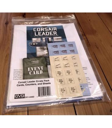 Corsair Leader: Errata Pack Cards, Counters and Sheets