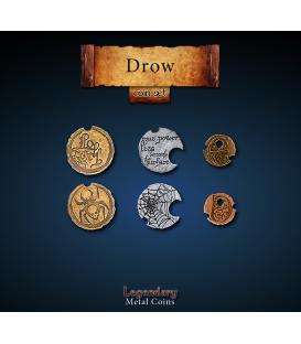 Legendary Metal Coins: Drow (24)