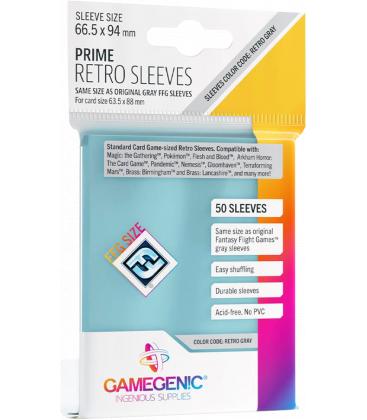 Gamegenic: Prime Retro Card Game Sleeves 66,5x94mm (50)