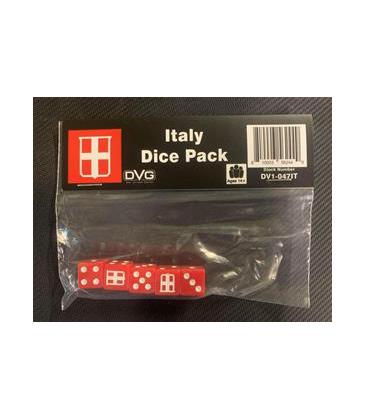 Italy Dice Pack (5 Custom Dice)