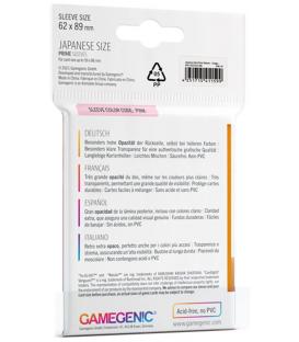 Gamegenic: Prime Japanese Sleeves 62x89mm (60) (Naranja)