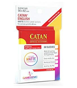Gamegenic: Matte Catan-Sized Sleeves 56x82mm (60)