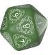 Q-Workshop: D20 Level Counter Dice (Green & White)