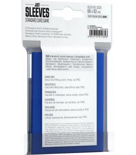 Gamegenic: Just Sleeves Standard (66x92mm) (Azul) (50)