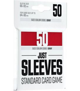 Gamegenic: Just Sleeves Standard (66x92mm) (Rojo) (50)
