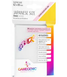 Gamegenic: Prime Japanese Sleeves 62x89mm (60) (Blanco)