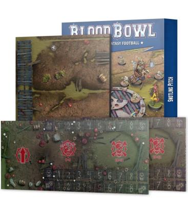 Blood Bowl: Snotling Pitch Double-Sided Pitch and Dugouts
