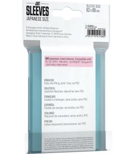 Gamegenic: Just Sleeves Japanese Size (62x89mm) (Clear) (60)