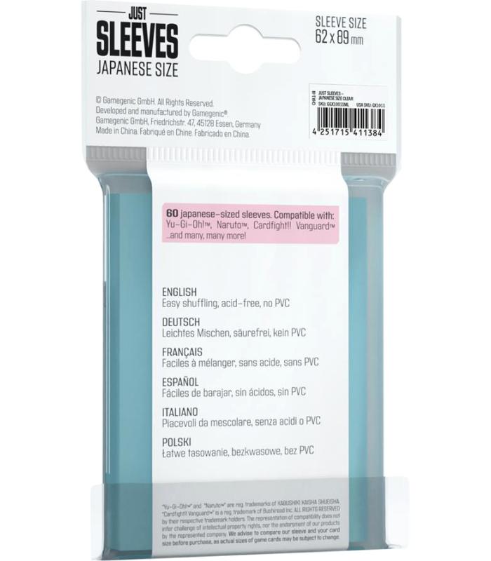 Ultimate Guard: Precise-Fit Sleeves Overd Clear (40) – Kodama Corp
