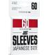 Gamegenic: Just Sleeves Japanese Size (62x89mm) (Rojo) (60)