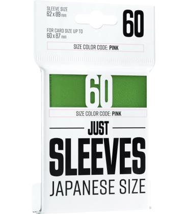 Gamegenic: Just Sleeves Japanese Size (62x89mm) (Verde) (60)