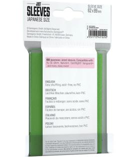 Gamegenic: Just Sleeves Japanese Size (62x89mm) (Verde) (60)