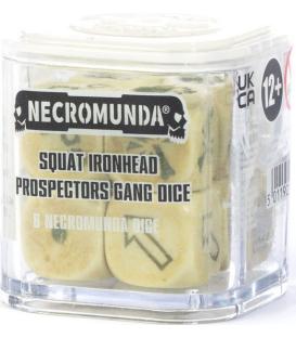 Necromunda: Squat Ironhead Prospectors Gang Dice (Dice Set)