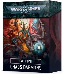 Warhammer 40,000:  Chaos Daemons (Tarjetas de Datos)