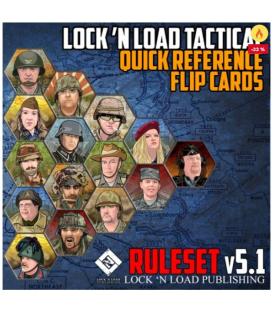 Lock'N Load tactical: Quick Reference Flip Cards (Inglés)