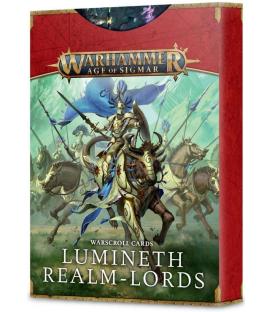 Warhammer Age of Sigmar: Lumineth Realm-Lords (Tarjetas de Datos)