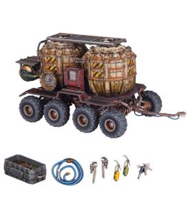 Necromunda: Promethium Tanks on Cargo-8 Ridgehauler Trailer