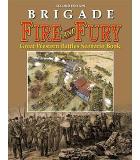 Brigade: Fire and Fury - Great Western Battles Scenario Book (2nd Edition) (Inglés)