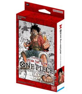 One Piece Card Game: Straw Hat (ST-01)  (Crew Starter Deck)(Inglés)