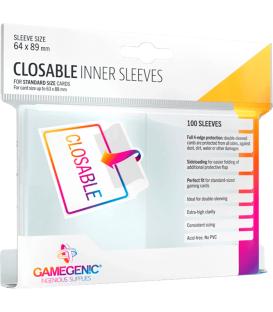 Gamegenic: Closable Inner Sleeves 64x89mm (100)
