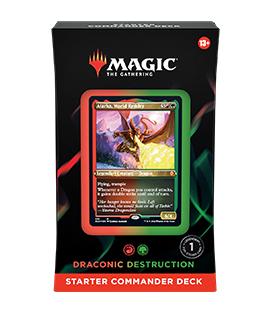 Magic the Gathering:  Draconic Destruction (Starter Commander Deck) (Inglés)
