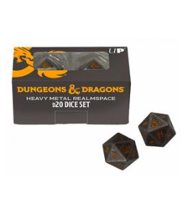 Dungeons & Dragons: Heavy Metal Realmspace D20 Dice Set