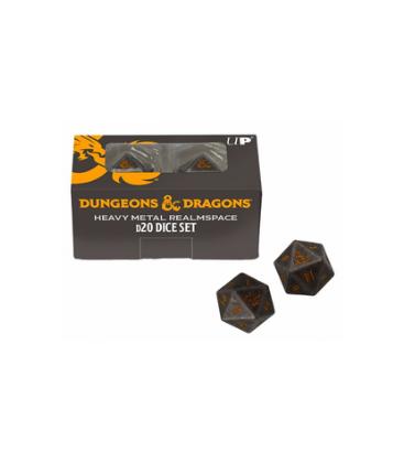 Dungeons & Dragons: Heavy Metal Realmspace D20 Dice Set