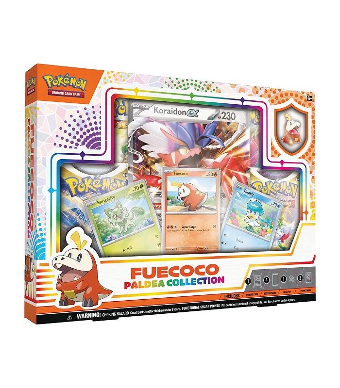 Pokemon: Colección Paldea (Fuecoco) (Carta Koraidon) - Mathom Store S.L.