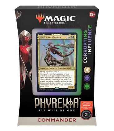 Magic the Gathering: Pirexya - Commander (Corrupting Ingluence) (Inglés)