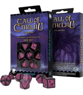 Q-Workshop: Call of Cthulhu 7th Edition (Black & Magenta)