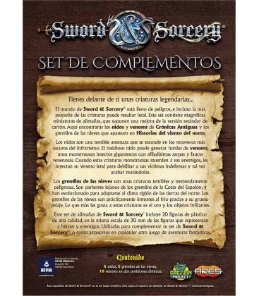 Sword & Sorcery: Crónicas Antiguas - Alimañas (Set de Complementos)