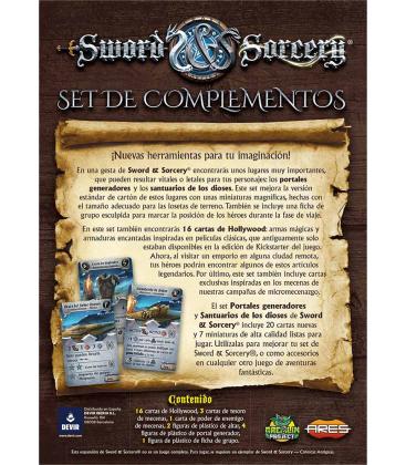 Sword & Sorcery: Crónicas Antiguas - Portales Generadores y Santuarios de los Dioses (Set de Complementos)