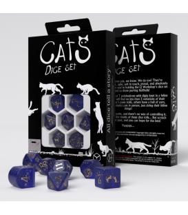 Q-Workshop: Cats Dice Set (Meowster)