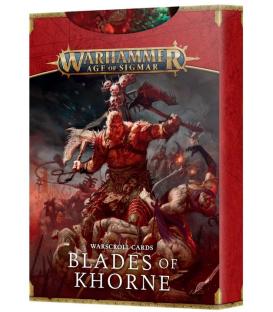 Warhammer Age of Sigmar: Blades of Khorne (Warscroll Cards)
