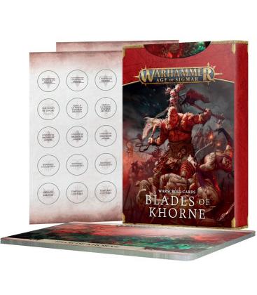Warhammer Age of Sigmar: Blades of Khorne (Warscroll Cards)