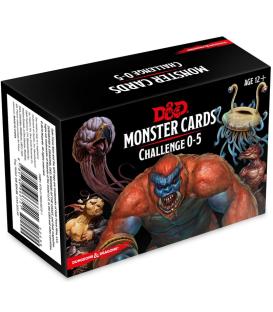 Dungeons & Dragons: Monster Cards (Challenge 0-5) (Inglés)