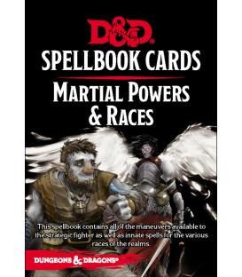 Dungeons & Dragons: Spellbook Cards (Martial Powers & Races) (Inglés)