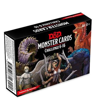 Dungeons & Dragons: Monster Cards (Challenge 6-16) (Inglés)